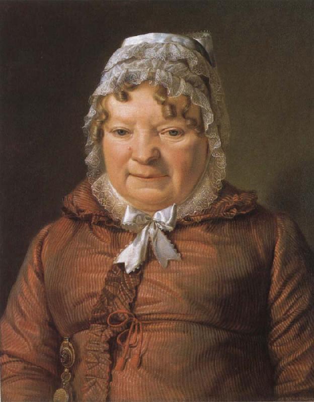 Ferdinand Georg Waldmuller The Mother of Captain von Stierle-Holzmeister Sweden oil painting art